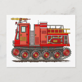 Cartão postal do Caminhão-Fogo
