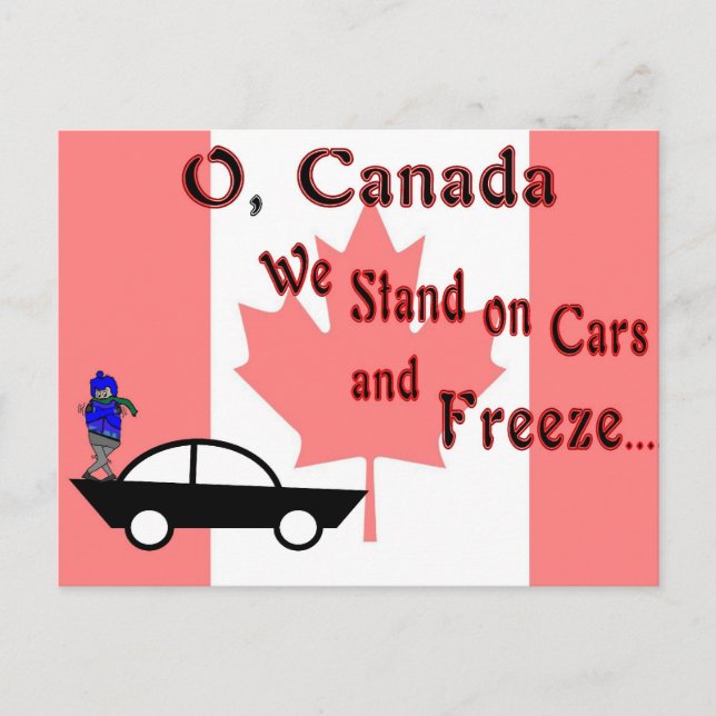 Cartão postal do Canadá (Frente)