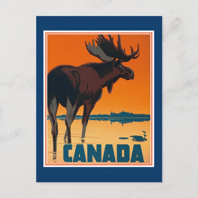 Cartão postal do Canadá (Frente)