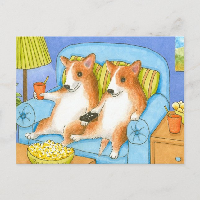 cartão postal do cão 51 (Frente)