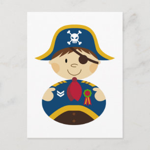 Cartão postal do Capitão Pirata