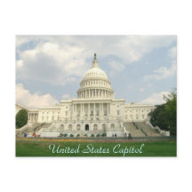 Cartão postal do Capitólio dos Estados Unidos