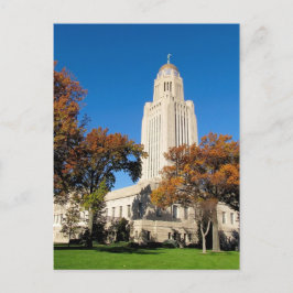 cartão postal do Capitólio Estadual de Lincoln, NE