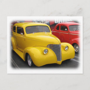 Cartão postal do Carro vintage Funky!