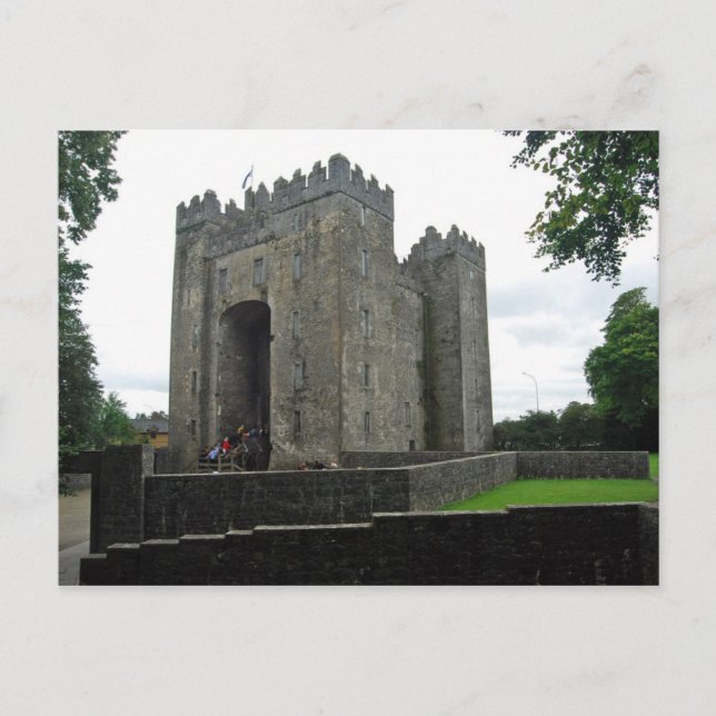 Cartão postal do Castelo Bunratty (Frente)