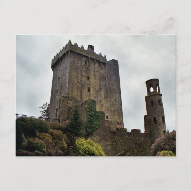 Cartão postal do Castelo de Blarney (Frente)