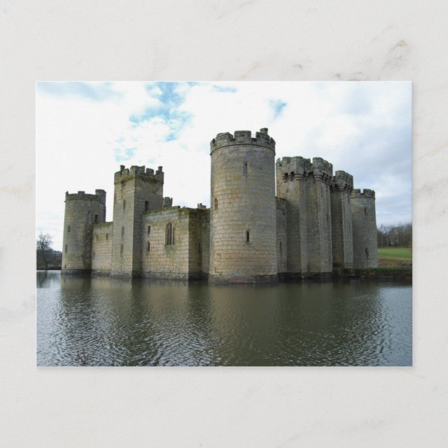 Cartão postal do Castelo de Bodiam (Frente)
