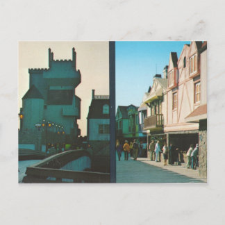 Cartão postal do Castelo de Brigantine Retro