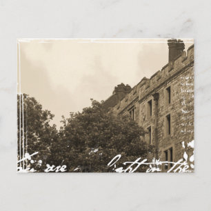 Cartão postal do Castelo de Windsor Sepia View