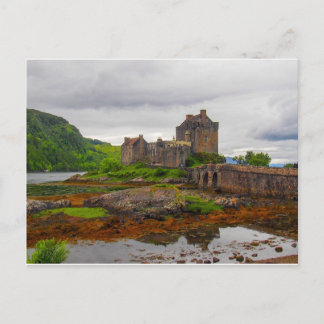 Cartão postal do Castelo Eilean Donan