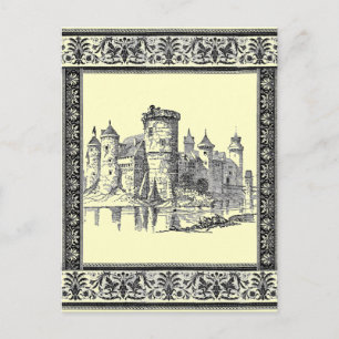 Cartão postal do Castelo Medieval