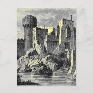 Cartão postal do Castelo Medieval