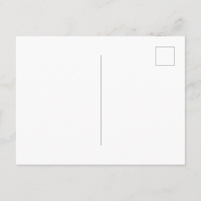 Cartão postal do cavalo do arco-íris de aquarela b (Verso)