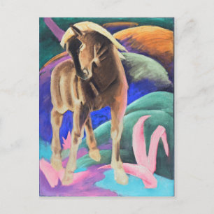 CARTÃO POSTAL DO CAVALO ROWN