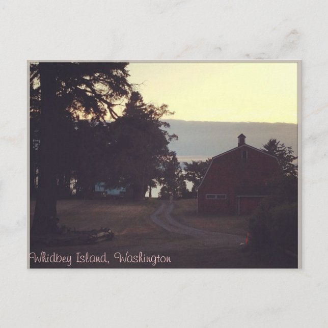 Cartão postal do celeiro (Frente)