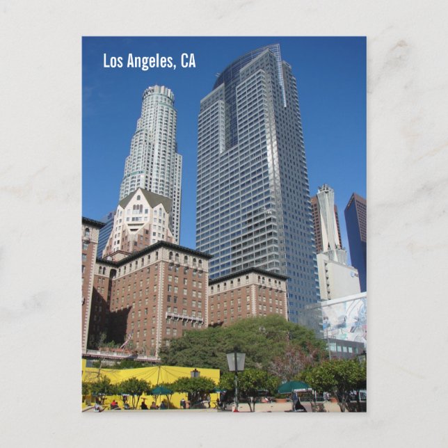 Cartão postal do Centro de Los Angeles! (Frente)