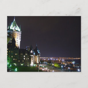 Cartão postal do Chateau Frontenac Castle Boardwa