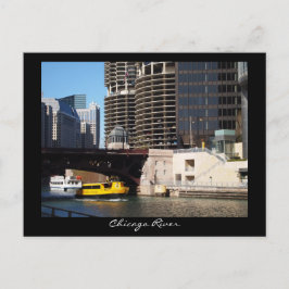 Cartão postal do Chicago River