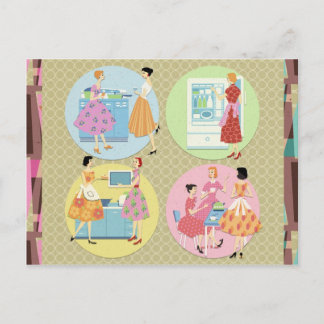 Cartão-postal do Clube de Cozinha (ou Cartão de Re