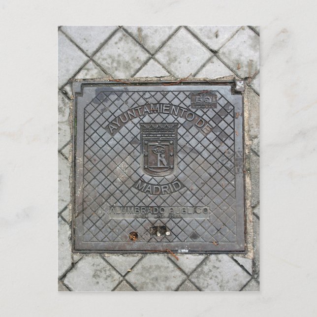 Cartão postal do Cobrir do Utilitário de Espanha (Frente)