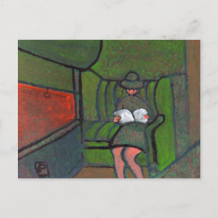 Cartão postal do comboio noturno