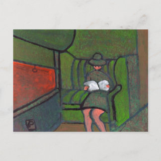 Cartão postal do comboio noturno