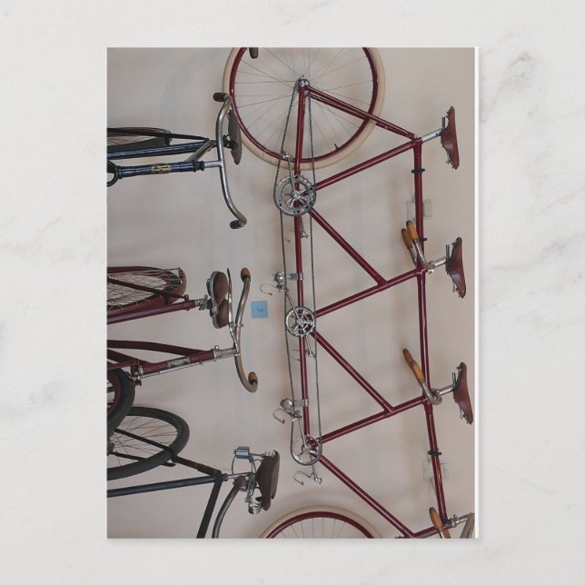 Cartão postal do Compro Bike dos Irmãos Wright (Frente)