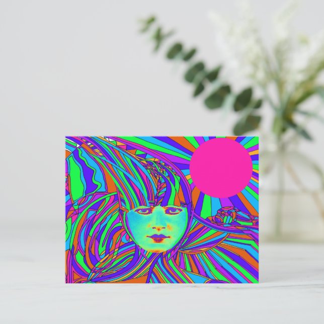 Cartão Postal do Computador de Internet (Em pé/Frente)