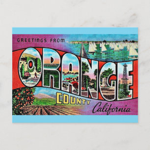 Cartão Postal do Condado de Orange CA