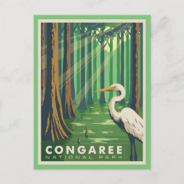 Cartão postal do Congaree National Park SC