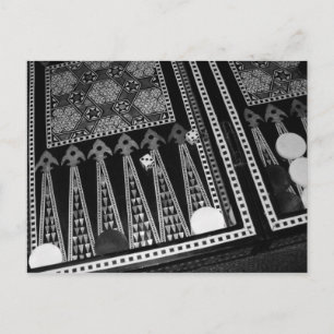 Cartão postal do Conselho Backgammon