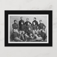 Cartão postal do Convite de festas de futebol