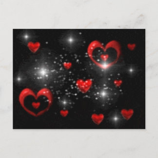 cartão postal do coração