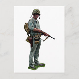 Cartão postal do Corpo de Fuzileiros Navais dos EU