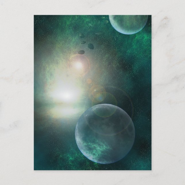 Cartão postal do Cosmos (Frente)