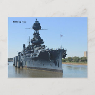 Cartão postal do couraçado USS Texas