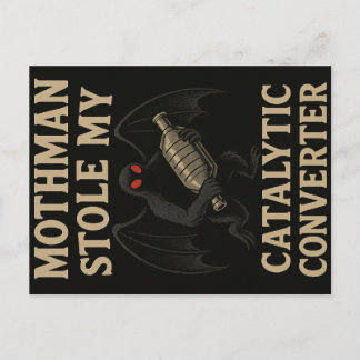 Cartão Postal do Críptido Mothman
