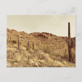 Cartão postal do deserto de arizona