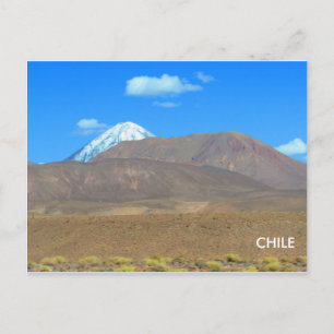 Cartão postal do Deserto de Atacama, Chile
