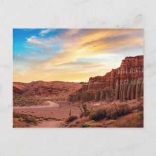 Cartão Postal do Desfiladeiro do Deserto Arte do