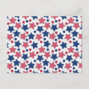 Cartão postal do dia 4 de julho