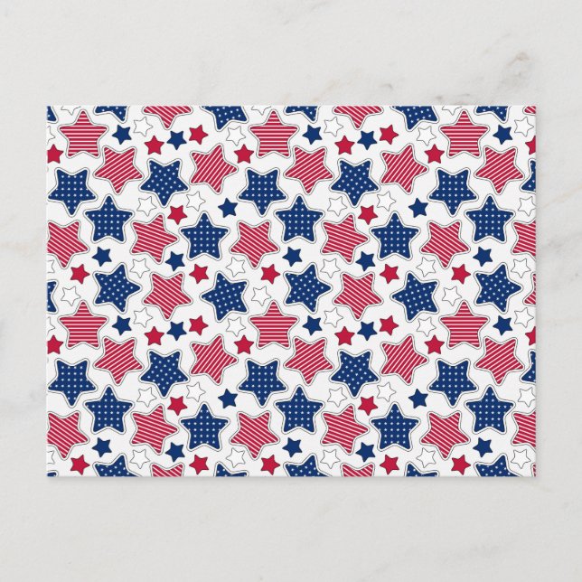 Cartão postal do dia 4 de julho (Frente)