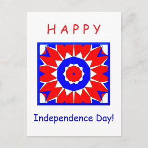 Cartão postal do Dia da Independência