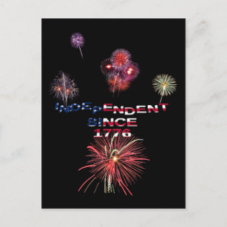 Cartão postal do Dia da Independência