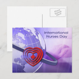 Cartão postal do Dia Internacional das Enfermeiras