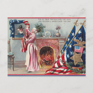 Cartão postal do Dia Memorial Raphael Tuck de 1909