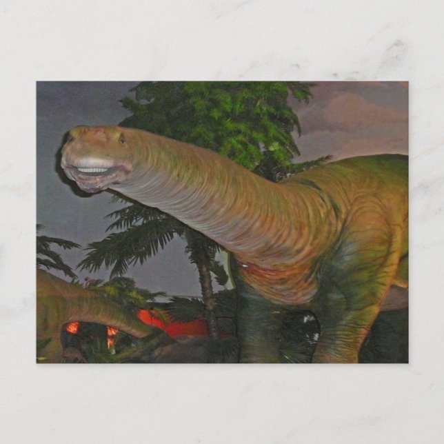 Cartão postal do dinossauro (Frente)