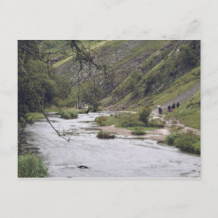 Cartão postal do distrito de Dovedale Peak
