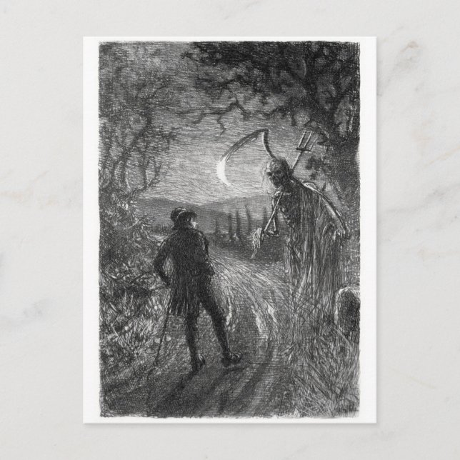 Cartão postal do Dr. Hornbook (Frente)