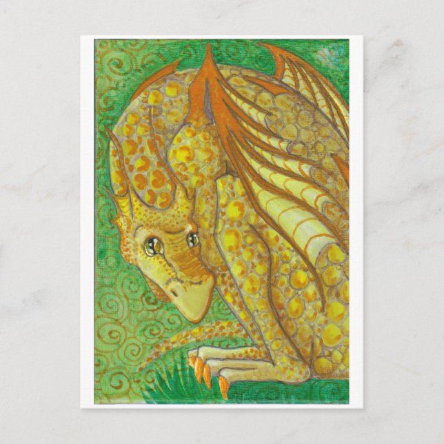Cartão postal do Dragão Amarillo (Frente)